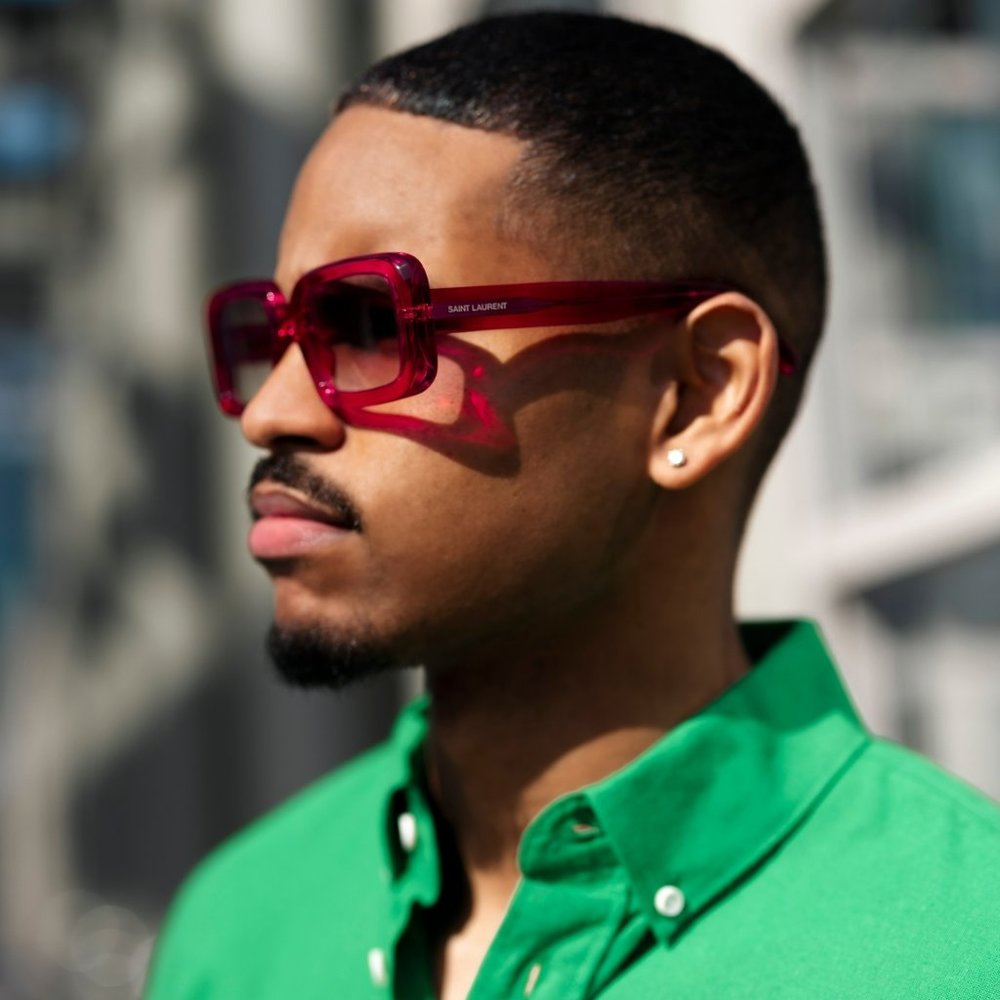 Saint LaurentāSL534 SUNRISE 006 Sunglasses Transparent Pink Gradient Unisex - Picture 3 of 15